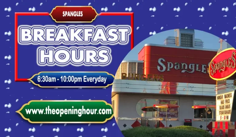 What Time Does Embassy Suites Spangles Stop Serving Breakfast?